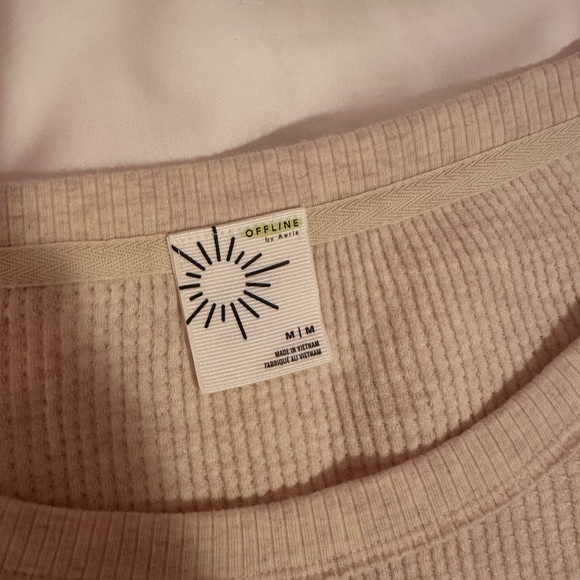 Aerie OFFLINE By Aerie Wow! Waffle T-Shirt - Picture 2 of 4